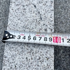 【御影石　白】395㎜×95㎜×40㎜の画像