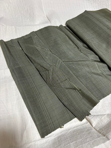 くで絣結城　着物　反物