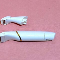 【B+UTILITY 眉・産毛・顔剃り 電動シェーバー】ヒーローグリーン製／Made in Japan（型番 HF-250／HG-525）旅行先の画像