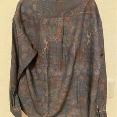 RAGEBLUE 柄シャツ　ショルダーバック
の画像