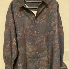 RAGEBLUE 柄シャツ　ショルダーバック
の画像