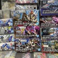 ガンプラSDガンダム未組立18体まとめ売りセットの画像