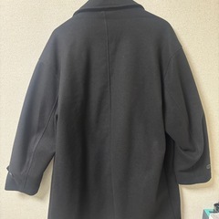 テック メルトン / オーバーサイズ ミディアム丈 ハーフトレンチコート の画像