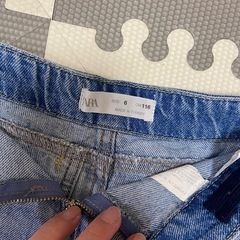 デニム　ショートパンツの画像