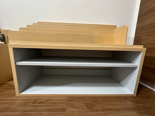 白井産業　マミハピ　キッズラック　デスク　ディスプレイラック　セット販売