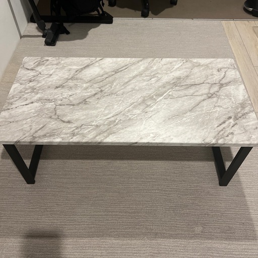 2024 ローテーブル 大理石調 オシャレ コンパクト 人気商品】ロー