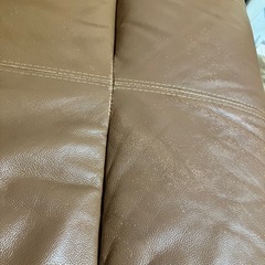 レザーソファー3人用の画像