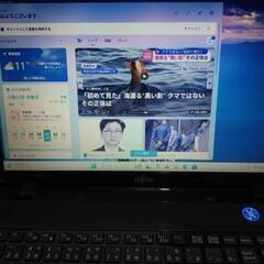 【決まりました 12/1 発送】富士通 LIFEBOOK SSD ブルーレイ ノートパソコン Windows11 Officeの画像
