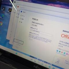 【決まりました 12/1 発送】富士通 LIFEBOOK SSD ブルーレイ ノートパソコン Windows11 Officeの画像