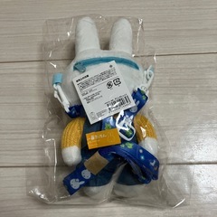 ミッフィー ぬいぐるみ デニムオーバーオール ショルダー型ポーチ限定品！の画像