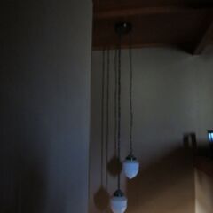 3連　ペンダントライトの画像