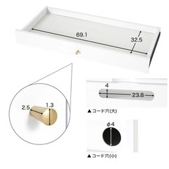 LOWYA テレビボードの画像