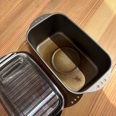 揚げ物鍋の画像