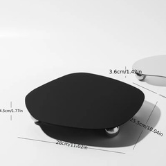 アクリルトレイ ミラーデザイン　モノトーンインテリアの画像