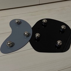 アクリルトレイ ミラーデザイン　モノトーンインテリアの画像