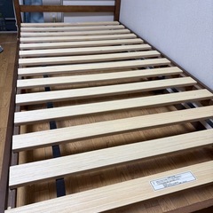 シングルベッド(ニトリ)(ベッド　パック2)の画像