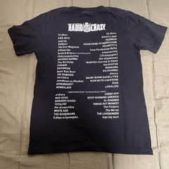 RADIO CRAZY 2012 Tシャツ Sサイズの画像