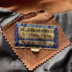 ★本革★JACQUES LEATHER  オーストラリア製　の画像
