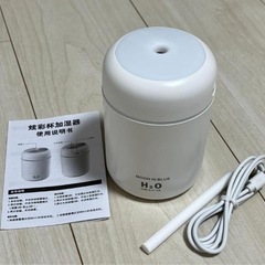 【新品】加湿器 卓上ミニ加湿器の画像