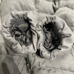 INED ダウンコート　グレー　サイズ9の画像