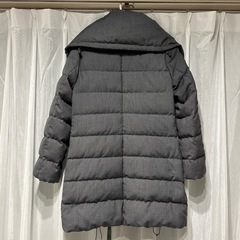 INED ダウンコート　グレー　サイズ9の画像