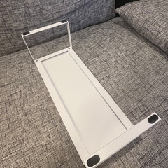 山崎実業　コンロ奥ラック　ホワイトの画像