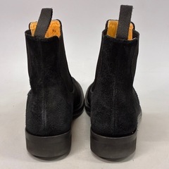 MAKERS メイカーズ ブラック スエード サイドゴアブーツ 6 1/2 別注 25.5㌢ レザーソールの画像