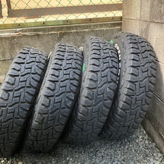 ジムニーホイールセットTOYOオープンカントリーの画像
