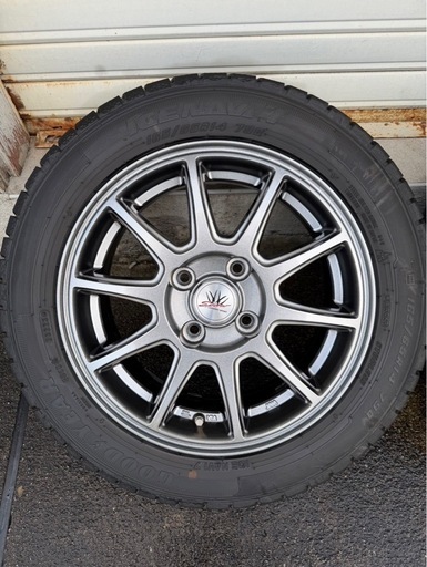 【商談中】【高年式/美品】165/65R14 スタッドレスセット★タンク/ルーミー/ソリオ/トール他★ICENAVI7(2023年製)