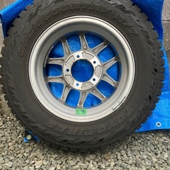 ジムニーホイールセットTOYOオープンカントリーの画像