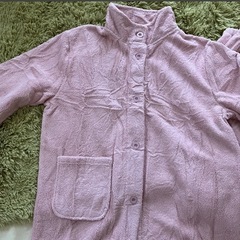 【新品未使用】レディースパジャマ 長袖 XL ピンク モコモコ マイクロファイバーパジャマ 上下 ルームウェア 柔らか フリースの画像
