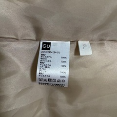 GU  コートの画像