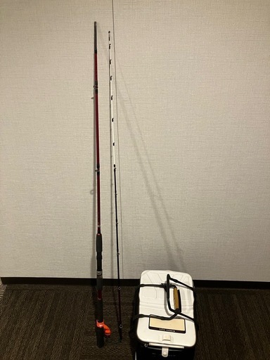船釣り竿、電動リール一式