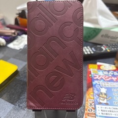 アイホン14プロMAX手帳型カバーNEW balanceの画像