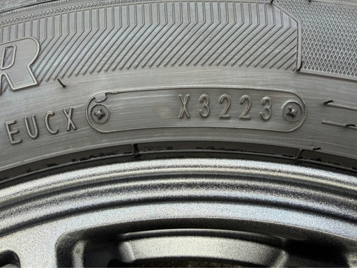2023年製！グッドイヤー ICENAVI7 165/65R14 + ロクサーニSP10 4穴-100/1シーズン使用 グッドイヤー（GOODYEAR） 165/65-14 ICENAVI7 WEDS GRABADO 14インチ 