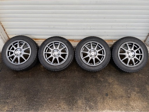 2023年製！グッドイヤー ICENAVI7 165/65R14 + ロクサーニSP10 4穴-100/1シーズン使用