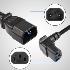 【新品】電源コード スイッチ付き 延長ケーブル の画像