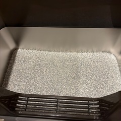 ステンレス猫トイレ+猫砂の画像