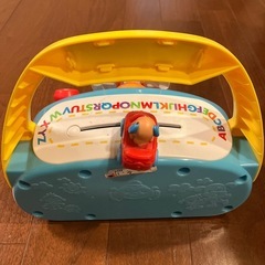 フィッシャープライス　　音が鳴る♪ハンドル付きのおもちゃ　知育　英語の画像