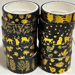 【新品】マスキングテープ 秋冬デザインの画像