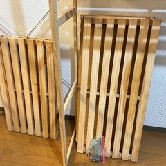 譲ります⭐︎ニトリの木シェルフの画像