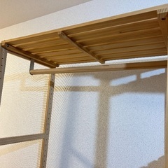 譲ります⭐︎ニトリの木シェルフの画像