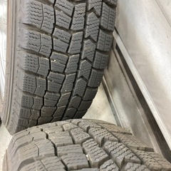 スタッドレス　155/65R14  ダンロップ24年製造　バリ山の画像