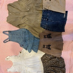 女の子秋冬服　まとめ売り　100〜110の画像