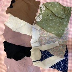 女の子秋冬服　まとめ売り　100〜110の画像