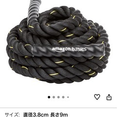 バトルロープ トレーニングロープの画像
