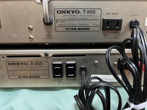 オンキョー Onkyo アンプ スピーカー セット
