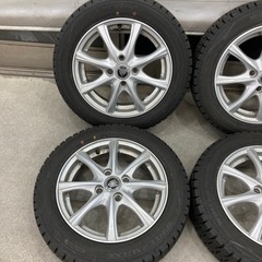 スタッドレス　　155/65R14  ダンロップ20年製　　バリ山の画像