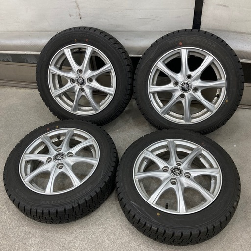 スタッドレス　　155/65R14  ダンロップ20年製　　バリ山