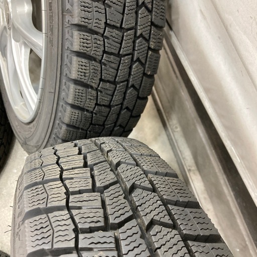 スタッドレス　　155/65R14  ダンロップ20年製　　バリ山